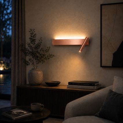 BRILAGI - LED zidna spot svetiljka ARLIX LED/3W/230V + LED/7W brončana CRI 90