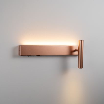 BRILAGI - LED zidna spot svetiljka ARLIX LED/3W/230V + LED/7W brončana CRI 90