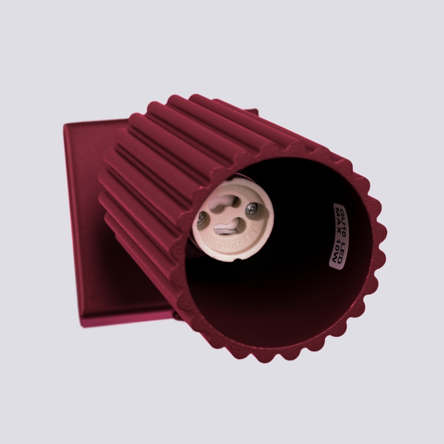 Brilagi - LED zidno spot svetlo CRESTO 1xGU10/10W/230V bordo