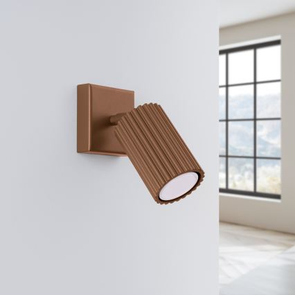 Brilagi - LED zidno spot svetlo CRESTO 1xGU10/10W/230V braon