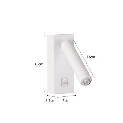 Brilagi - LED zidno spot svetlo MAYA 1xG9/7W/230V belo
