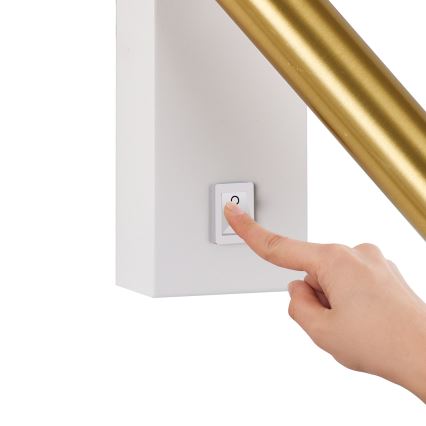 Brilagi - LED zidno spot svetlo MAYA LED/3W/230V 4000K bela/zlatna