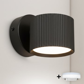 Brilagi - LED Zidno spot svetlo STRIPY 1xGX53/15W/230V crno