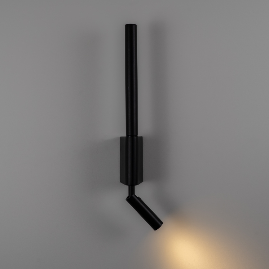 BRILAGI - LED zidno spot svetlo VIXON LED/3W/230V + LED/5W crna CRI 90