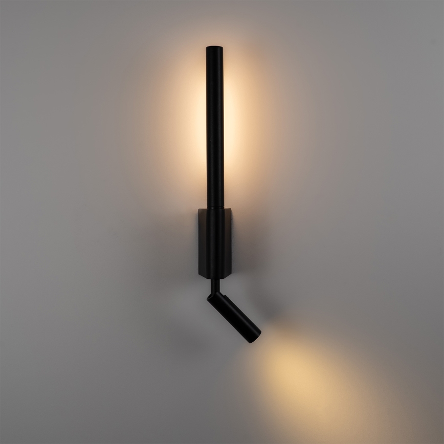 BRILAGI - LED zidno spot svetlo VIXON LED/3W/230V + LED/5W crna CRI 90