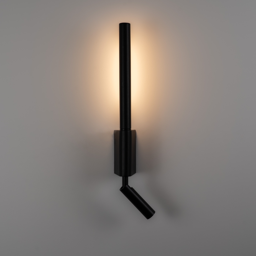 BRILAGI - LED zidno spot svetlo VIXON LED/3W/230V + LED/5W crna CRI 90