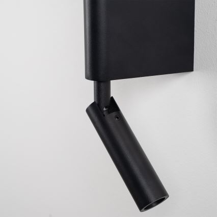 BRILAGI - LED zidno spot svetlo VIXON LED/3W/230V + LED/5W crna CRI 90