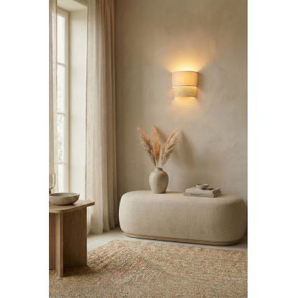 Brilagi - LED zidno svetlo BOHO ECO 1xE27/10W/230V krem