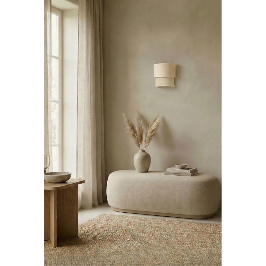 Brilagi - LED zidno svetlo BOHO ECO 1xE27/10W/230V krem
