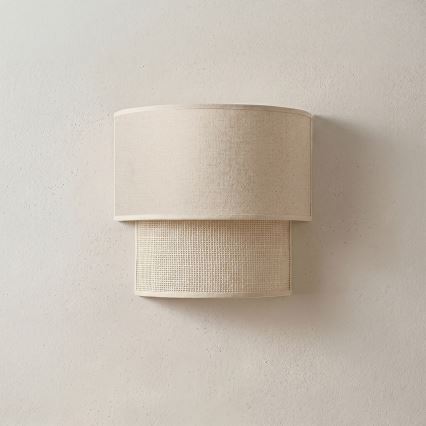 Brilagi - LED zidno svetlo BOHO ECO 1xE27/10W/230V krem