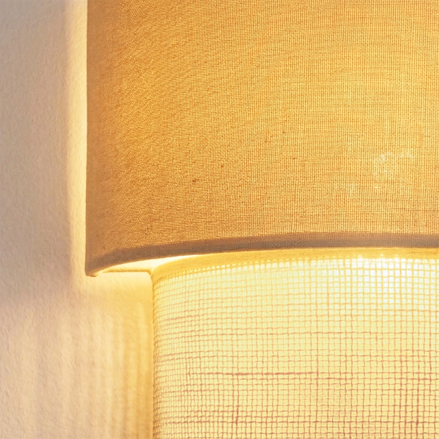 Brilagi - LED zidno svetlo BOHO ECO 1xE27/10W/230V krem