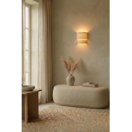 Brilagi - LED zidno svetlo BOHO ECO 1xE27/10W/230V krem