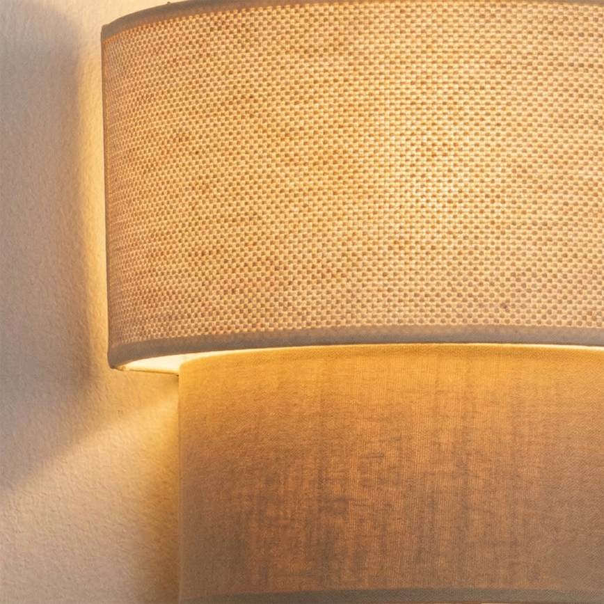 Brilagi - LED zidno svetlo BOHO ECO 1xE27/10W/230V krem