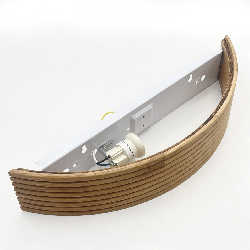 Brilagi - LED zidno svetlo CARVALHO MODERN 1xE27/60W/230V hrast