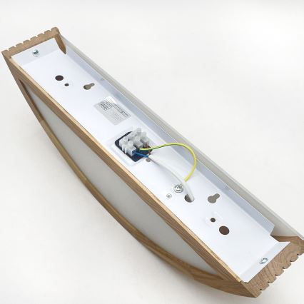 Brilagi - LED zidno svetlo CARVALHO MODERN 1xE27/60W/230V hrast