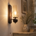 Brilagi - LED zidno svetlo COTTAGE 1xE14/40W/230V buk/braon