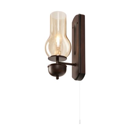 Brilagi - LED zidno svetlo COTTAGE 1xE14/40W/230V buk/braon