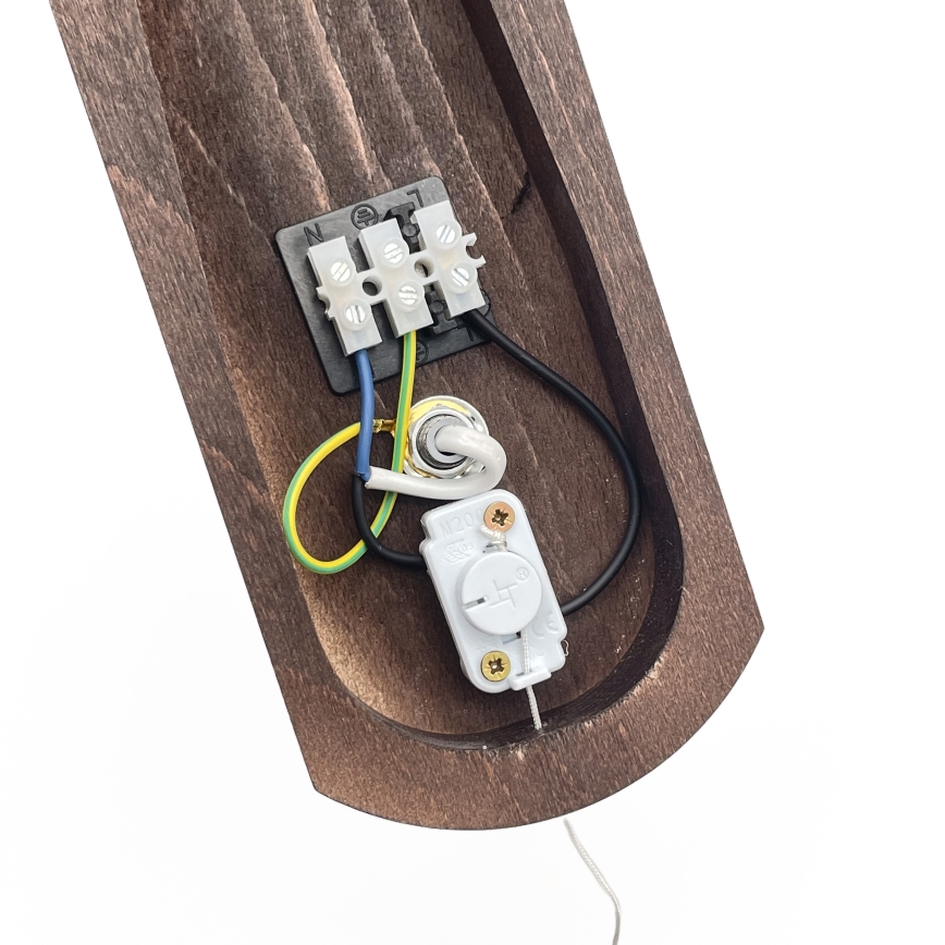 Brilagi - LED zidno svetlo COTTAGE 1xE14/40W/230V buk/braon