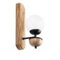 Brilagi - LED zidno svetlo COTTAGE 1xG9/40W/230V hrast/bela