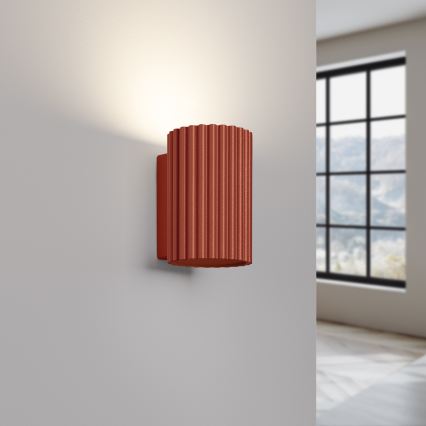 Brilagi - LED zidno svetlo CRESTO 1xGU10/10W/230V 10 cm crveno