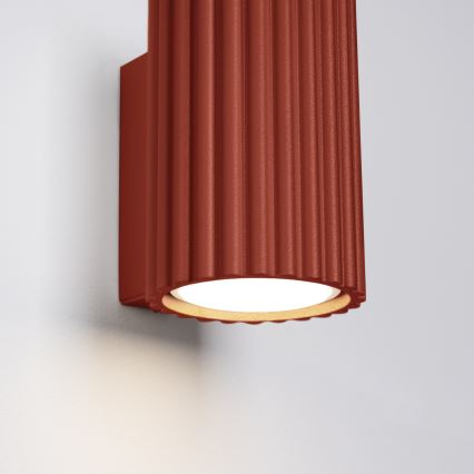 Brilagi - LED zidno svetlo CRESTO 1xGU10/10W/230V 10 cm crveno