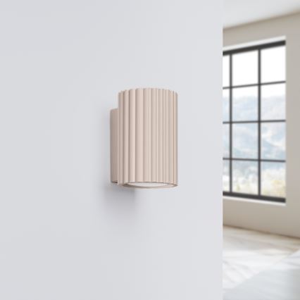 Brilagi - LED zidno svetlo CRESTO 1xGU10/10W/230V 10 cm taupe