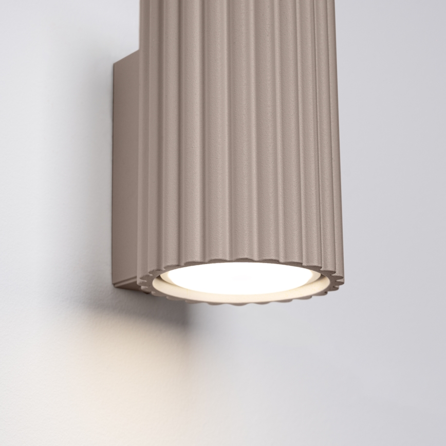 Brilagi - LED zidno svetlo CRESTO 1xGU10/10W/230V 10 cm taupe