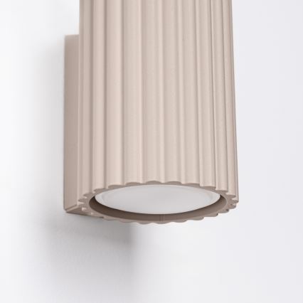 Brilagi - LED zidno svetlo CRESTO 1xGU10/10W/230V 10 cm taupe