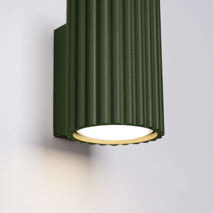 Brilagi - LED zidno svetlo CRESTO 1xGU10/10W/230V 10 cm zeleno