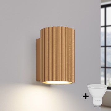 Brilagi - LED zidno svetlo CRESTO 1xGU10/10W/230V 10 cm zlatno