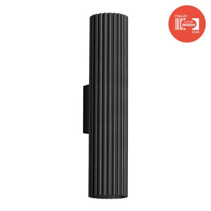Brilagi - LED zidno svetlo CRESTO 2x GU10/10W/230V, 30 cm, crna