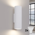 Brilagi - LED zidno svetlo CRESTO 2xGU10/10W/230V 20 cm belo