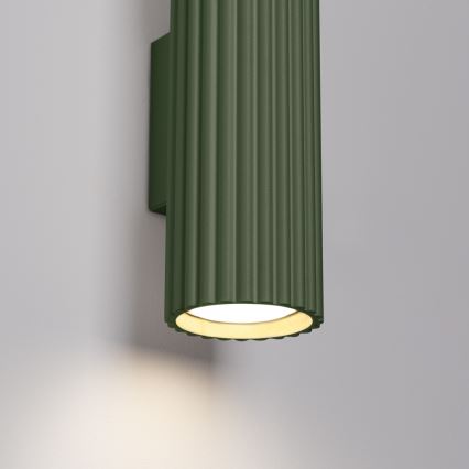 Brilagi - LED zidno svetlo CRESTO 2xGU10/10W/230V 30 cm zeleno