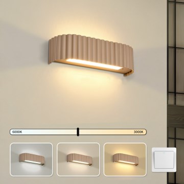 BRILAGI - LED zidno svetlo FALCON MODERN LED/10W/230V 30 cm 3000/4500/6000K bež