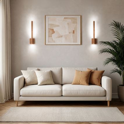BRILAGI - LED Zidno svetlo GARDALINE LED/90W/230V 60 cm hrast