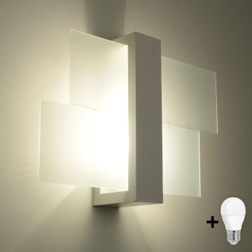 Brilagi - LED zidno svetlo HERA 1xE27/7,5W/230V belo