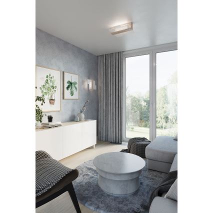 Brilagi - LED zidno svetlo HERA 1xE27/7,5W/230V drveno