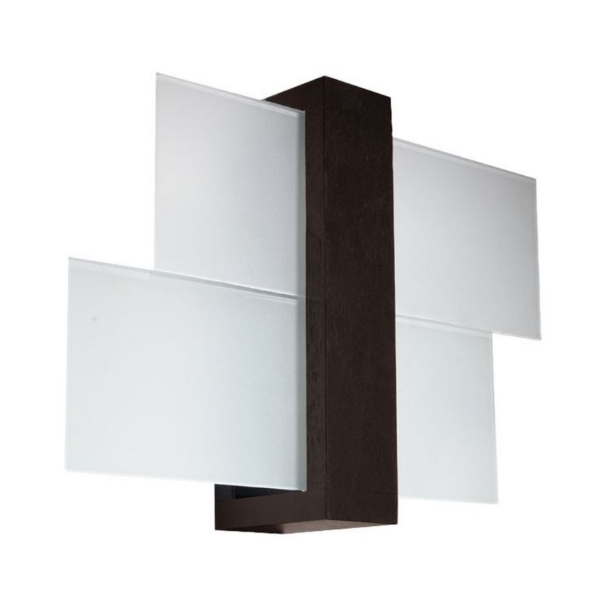 Brilagi - LED zidno svetlo HERA 1xE27/7,5W/230V wenge