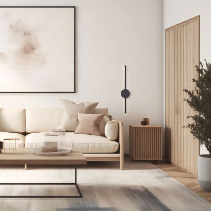 Brilagi - LED zidno svetlo LUGO DUE LED/9W/230V crno