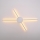 Brilagi - LED zidno svetlo LUGO QUATTRO LED/16W/230V bela