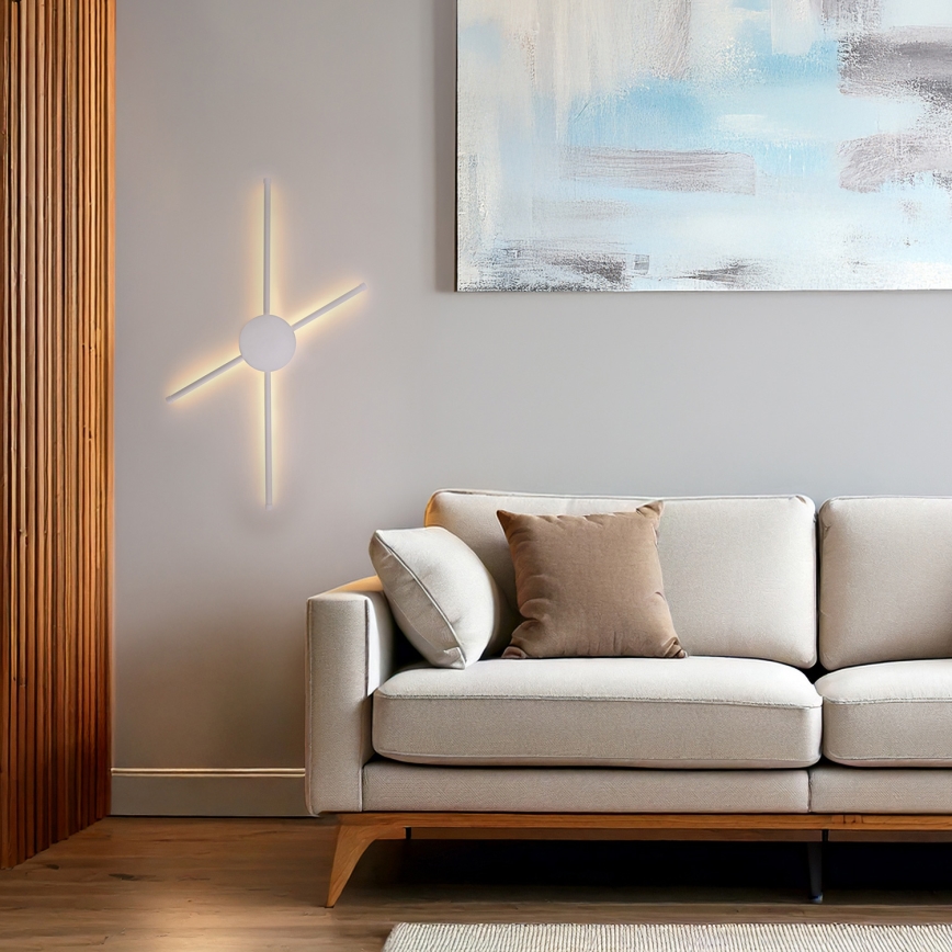 Brilagi - LED zidno svetlo LUGO QUATTRO LED/16W/230V bela