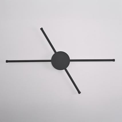 Brilagi - LED zidno svetlo LUGO QUATTRO LED/16W/230V crno