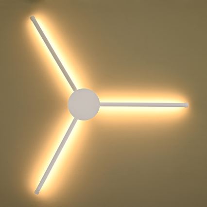 Brilagi - LED zidno svetlo LUGO TRE LED/14W/230V belo