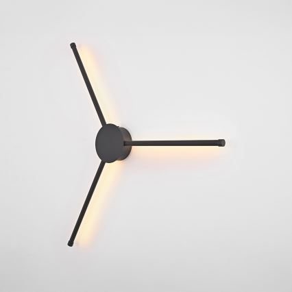 Brilagi - LED zidno svetlo LUGO TRE LED/14W/230V crno