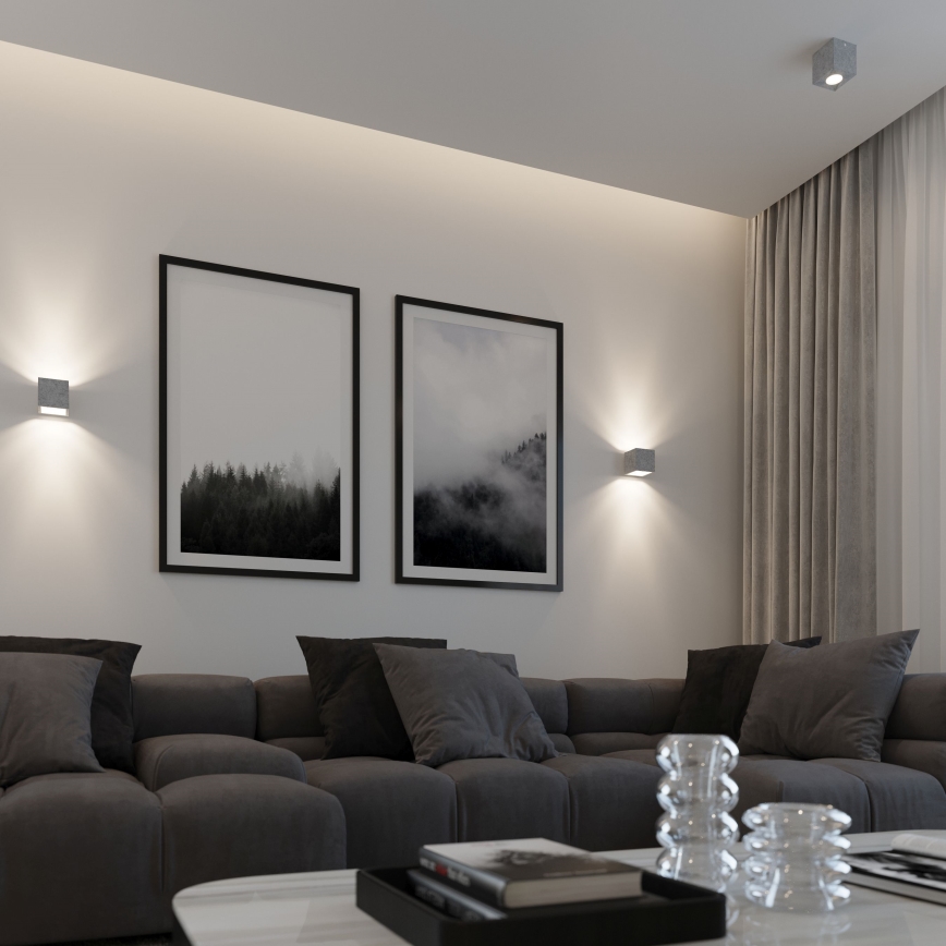 Brilagi -  LED zidni spot MURO 1xG9/3,5W/230V beton