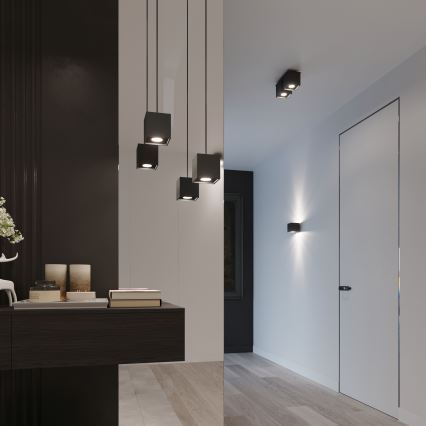Brilagi - LED zidno spot svetlo MURO 1xG9/4W/230V crna