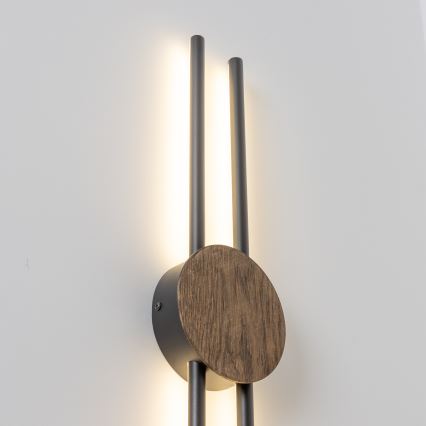 Brilagi - LED zidno svetlo WOODY COLLINE LED/15W/230V 80 cm hrast orah