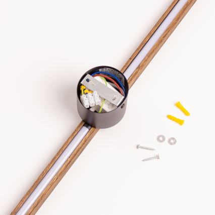 Brilagi - LED zidno svetlo WOODY LINE LED/12W/230V 120 cm hrast orah