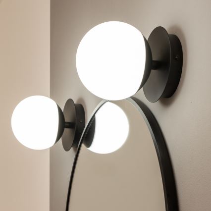 Brilagi - LED kupatilsko zidno svetlo BALL LED/6W/230V 3000/4000/6500K IP44 crno