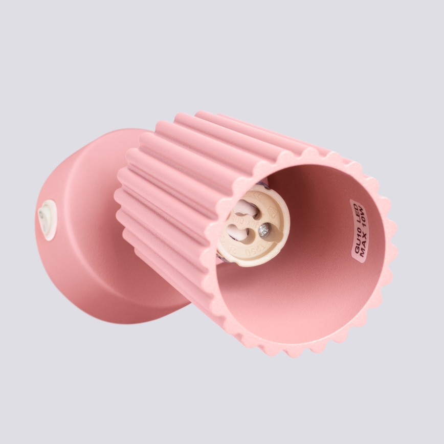 Brilagi - LED zidno usmereno svetlo CRESTO 1xGU10/10W/230V ružičasto